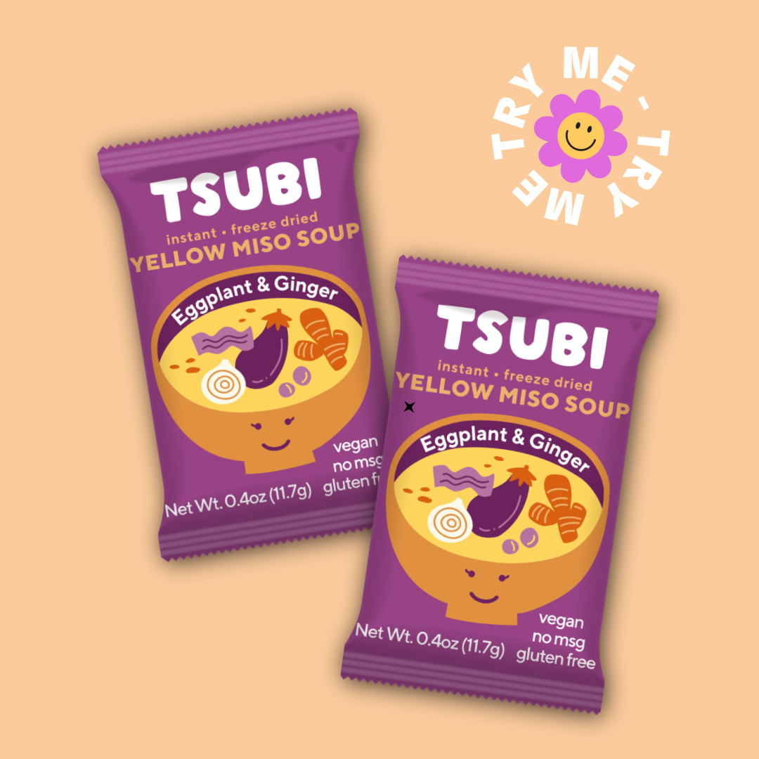 **Pre-Sale**Twin Sampler - Yellow Miso with Eggplant, Ginger & Onions