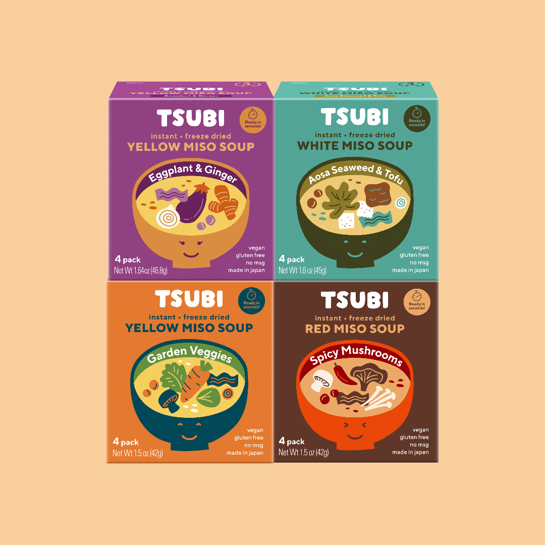 Complete Set : Try All 4 Flavors, 4 Soups Each. (Total 16 Soups)