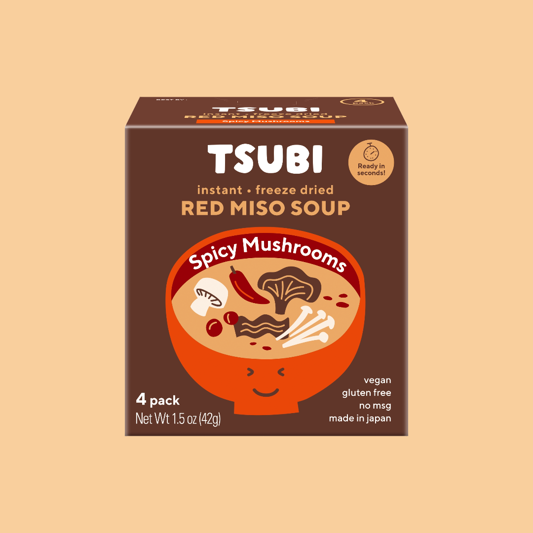 Red Miso with Spicy Japanese Mushrooms