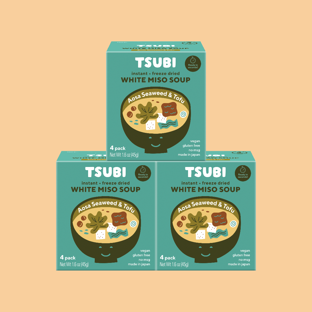 White Miso with Aosa Seaweed & Tofu