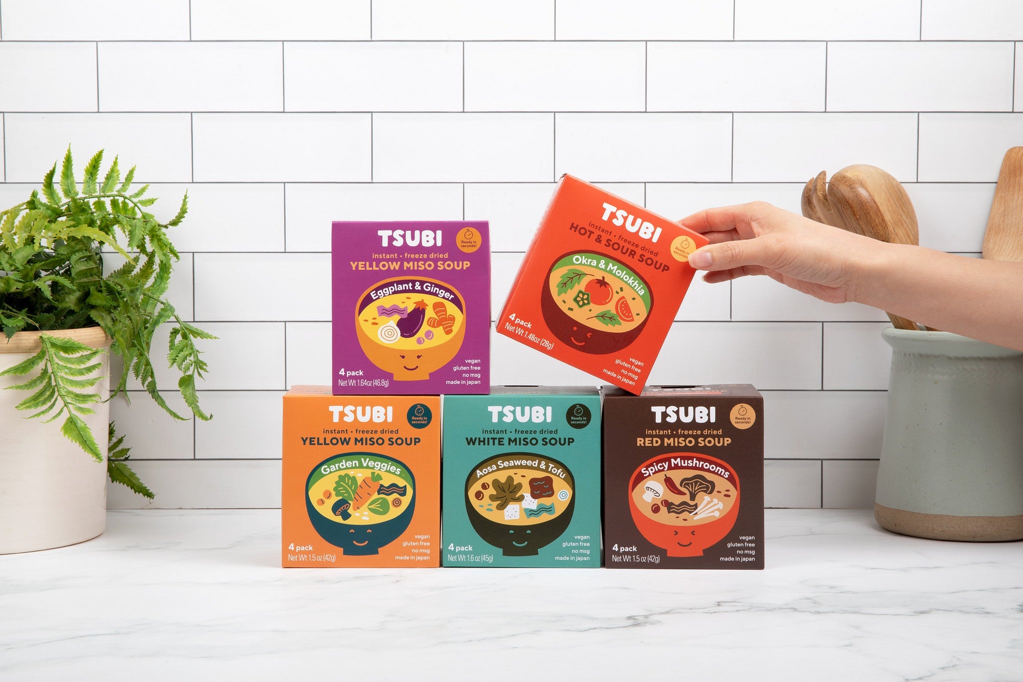 つゆ Miso Cubes | Authentic Japanese Soups | Pure, Premium Ingredients