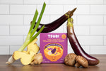 Yellow Miso with Eggplant, Ginger & Onions