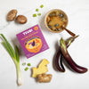Yellow Miso with Eggplant, Ginger & Onions
