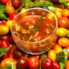 New : Hot & Sour Tomato Soup with Okra & Molokhia
