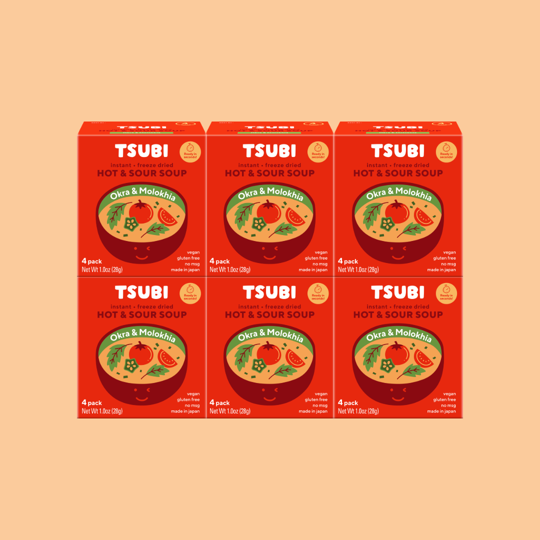New : Hot & Sour Tomato Soup with Okra & Molokhia