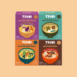Complete Miso Set : Try All 4 Flavors, 4 Soups Each. (Total 16 Soups)