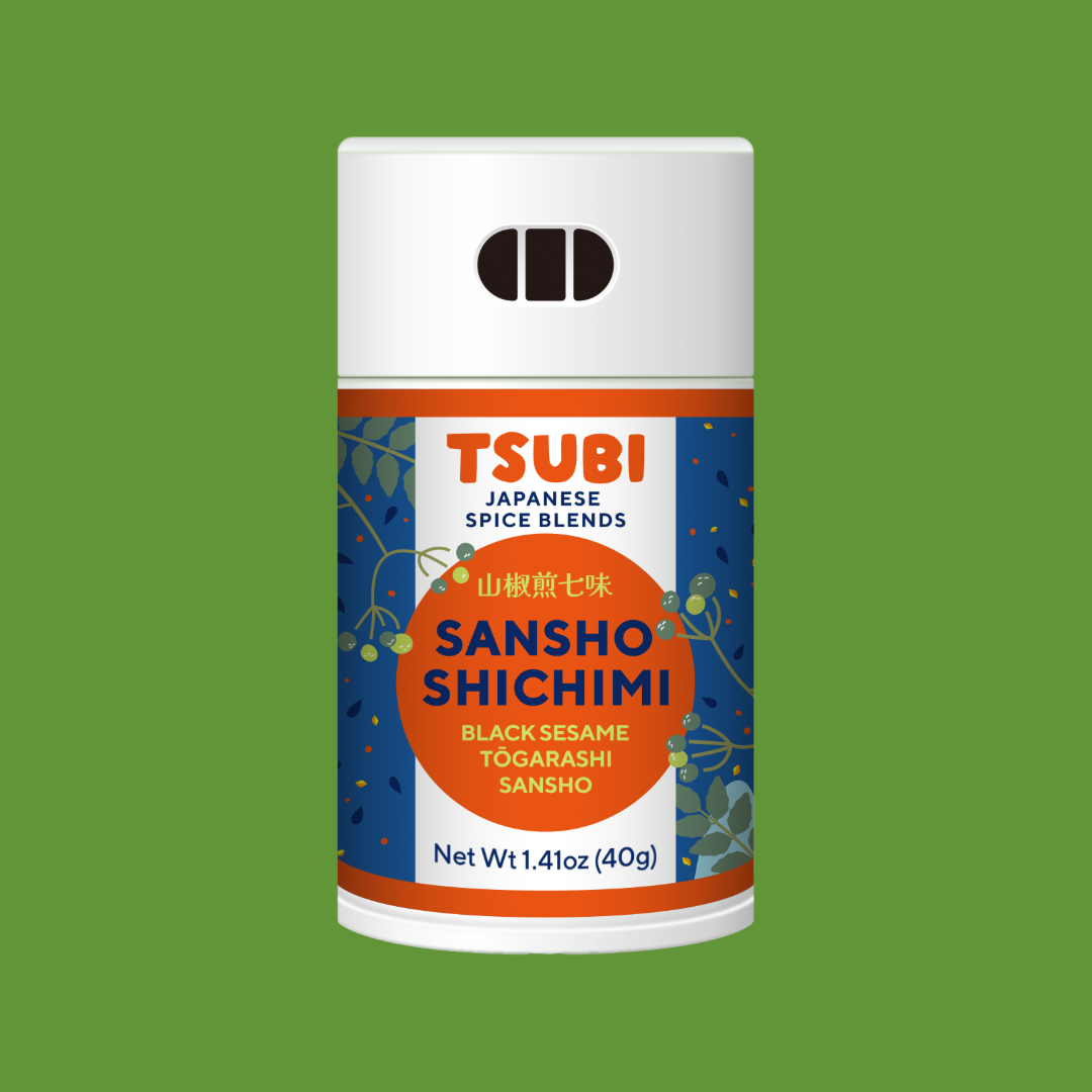 Sansho Shichimi Spice Powder with Black Sesame & Togarashi