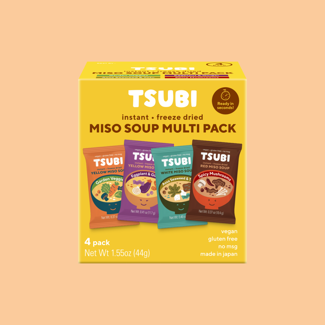 Packaged Soup Mix Multi-Pack | 4 Authentic Japanese Flavors | Made