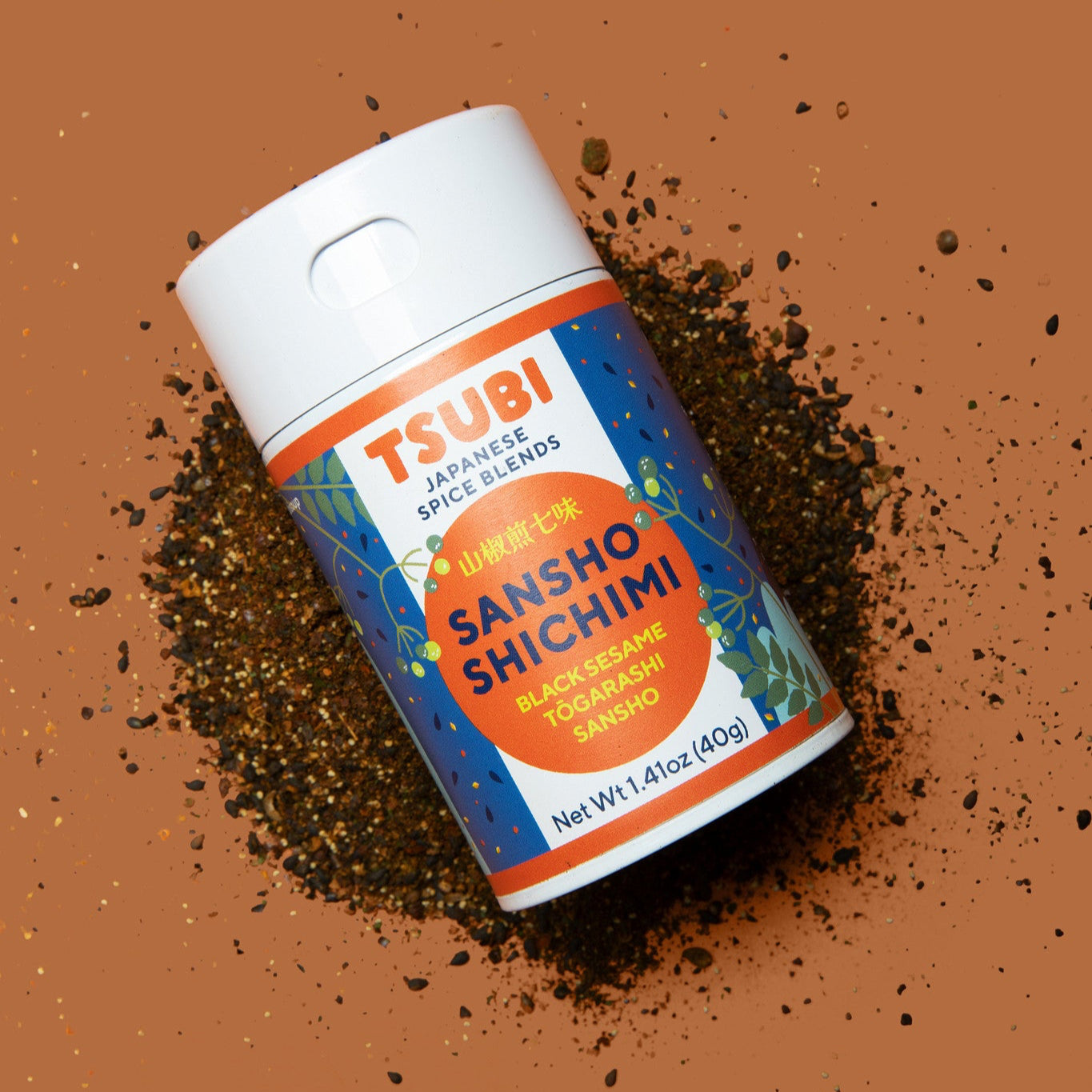 Sansho Shichimi Spice Powder with Black Sesame & Togarashi