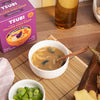 Yellow Miso with Eggplant, Ginger & Onions